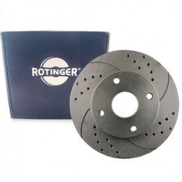 Диск гальмівний передній (Польща, ROTINGER) Чері ЗАЗ Форза