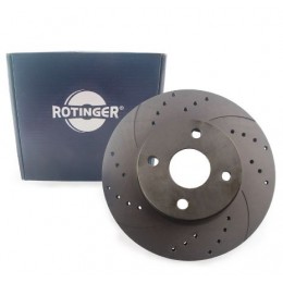 Диск гальмівний передній (Performance) (Польща, ROTINGER) Чері Кімо|Джаги