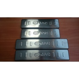 Накладки на пороги JAC J5 Накладки на пороги JAC J5