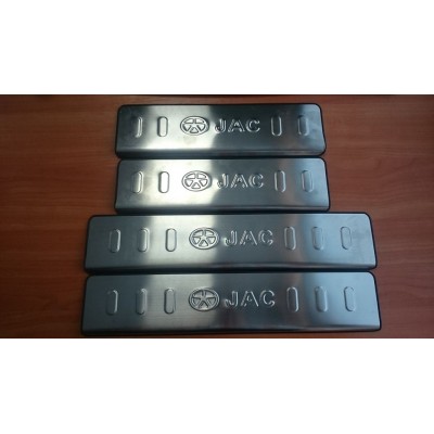 Накладки на пороги JAC J5 (Джак 5) Накладки на пороги JAC J5 (Джак 5)