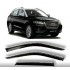 Дефлекторы окон (ветровики) Haval H2 хром